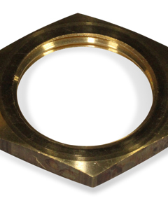 Backnut 1" brs DIN 2856